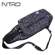 NITRO casual mens chest Bag Mens bag Korean version of tide bag personality outdoor shoulder shoulder bag chest bag women