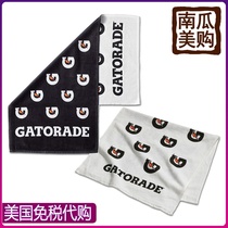 American Canon antibacterial white towel bath towels NBA co-basketball sports towel Gatorade tovel