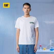 CAT Carter 2021 Summer new T-shirt male brief logo printed round collar short sleeve T-shirt special cabinet identical