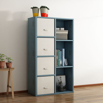 Bookshelf bookcase Simple modern simple student bookcase Floor-to-ceiling free combination shelf storage storage cabinet