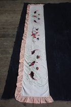 Home Sonic Penthouse Seeking to know the sound Miao Bed Curtain Cotton Thread silk thread Hand embroidered whole Zhang 195 * 29cm c-716