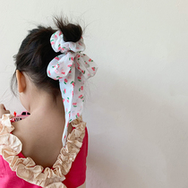 A small full Girl in Summer vitality bow hair rope detachable children Hairband rubber band girl head rope hair accessories