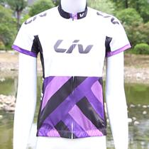  Hot sale GIANT GIANT Liv Womens riding suit Mountain bike road bike short-sleeved jersey Summer bike
