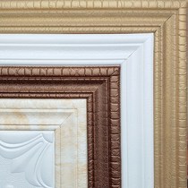 Thick self-adhesive 3D three-dimensional foam waist line decorative frame skirting TV background wall frame ceiling edge strip