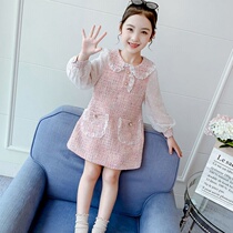 Girl 2020 Autumn princess dress new children bubble sleeve fashion trend foreign atmosphere small fragrant dress girl