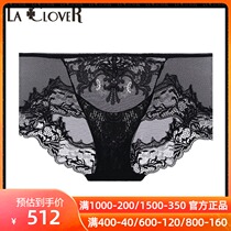 LACLOVER lankavan New Party Queen series mesh embroidery waist boxer LC23LY1
