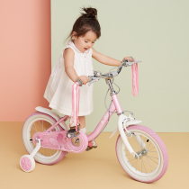 Xiaolong Hapi childrens bike girl 3 years old-6 years old Princess bike 14 inch 16 inch girl bike