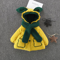 New week and a half 0 to 1-2 years old 3 baby 4 princess coat 5 baby 6 girls winter cotton clothes 7 eight