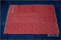 Old embroidery brocade hand-woven ancient brocade A- 49