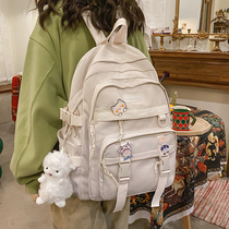 School Bag Female Elementary School Students Three To Five Six-year Grade Campus Backpack Early School Students Design Sensation Adolescent Girl Large Capacity Double Shoulder Bag