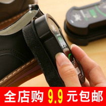  Multifunctional double-sided sponge shoe wipe cleaning like leather artifact care set through household solid de-yellowing brush soft wash