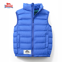 lonsdale Dragon Lion Dell's new child outfit vintage vest male and female downpiece in autumn 2022