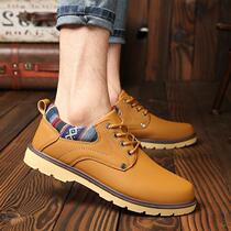 2020 fall new business casual leather shoes for men waterpr