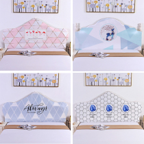 Four seasons bedside cover cover elastic all-inclusive old-fashioned curved dust cover semicircular European custom irregular soft bag