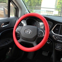 New car universal silicone gel steering wheel cover sports steering wheel cover for men and women anti-slip and odorless silicone gel