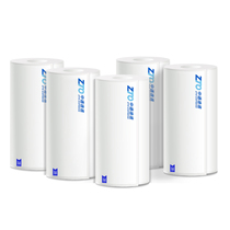 Zhongtong express portable triple one electronic single printer thermal paper 76*203 130 with logo big and small roll rookie Express single stack 100 * 180mm two single