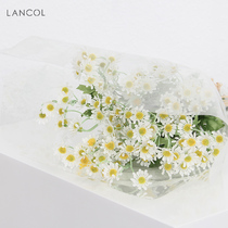 Lancol Fresh Cute Emulation Flower Plastic Ocean Ganju Adversity Strong Home Desktop Decoration Flowers Fake Flowers