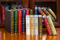 European hot stamping fake book simulation book decoration bookcase decoration model room coffee shop props book shell