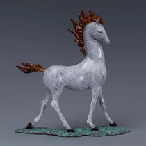 Limited 99 edition ] Chen Lingping Day Without Wind Q edition of Bronze Sculpture Creative Office presents