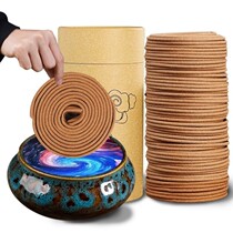 (Send Incense Burner) Sandalwood Mosquito Incense Pan Incense Mosquito Repellent Home Bedroom Agarwood Aromatherapy Toilet Deodorant Toilet Incense