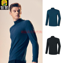 South Korean Munsingwear ten thousand Xing Wear 21 Autumn golf Mens high collar jacket Head warm knit cardiovert