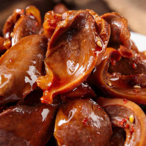 Hunan specialty spicy private kitchen dish marinated cooked food duck gizzard duck gizzard duck meat Spicy Spicy casual snacks Snacks
