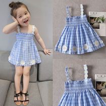 Cotton childrens dress girl dress cotton back dress Princess dress girl baby Summer Dress new childrens clothing