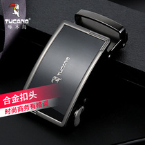 Woodpecker belt buckle male Buckle Head automatic buckle mens belt belt belt accessories metal buckle fashion belt head