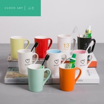 Cup mouth Cup tooth bucket mouth cylinder mouth Cup Cup set cough mouthwash Cup ceramic shabu tooth home wash Tooth Cup brush