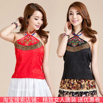 2021 summer dress new womens original ethnic style slim Joker elastic small camisole vest fashion sexy breast wrap