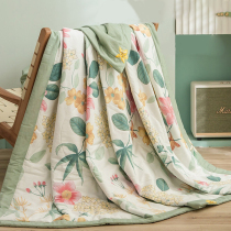 Cotton summer quilt summer cool quilt set thin cotton air conditioning quilt summer washable single double spring and autumn quilt