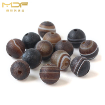 Tangles Agate Round Pearl Loose Beads Handmade DIY Ornament Accessories Foetian Hand Strings Accessories Pearl Moon Bodice Accessories