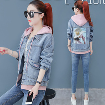 2021 autumn new denim jacket female salt series fried street short Joker August Niu Tai Yi Spring and Autumn Fashion
