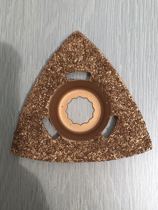 Multi-function machine accessories triangle grinding sheet scraping grout carving file grinding triangle inlaid alloy sheet