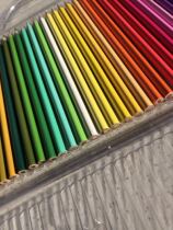 Triangle colored wood oil color lead 36 color