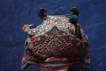 Hominin Tone Cabinet Seeking to know Sound and Dong childrens hat pure hand embroidered inner diameter approx. 19cm c-801