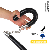 Natural rubber Nunchaku Bruce Lee Nunchaku combat Nunchaku practice Nunchaku combat performance stick