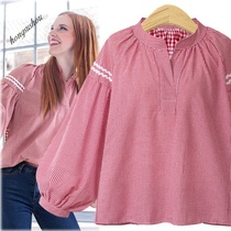 women t-shirts plus size linen loose slim cotton shirt 8078