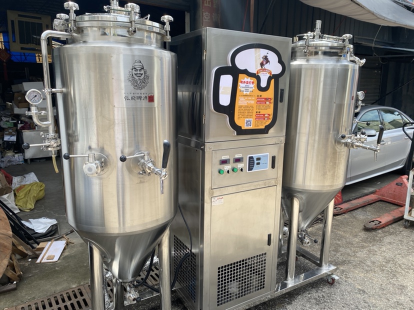 Secondhand Fine Brewed Original Pulp Beer Fully Automatic Refrigeration Fermentation Large Capacity High Yield Full Body 304 Stainless Steel