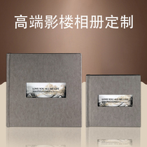 Photo studio leather album production Wedding photo booklet Custom childrens growth commemorative album Magazine to make album baby book