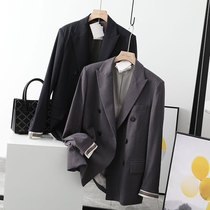  Identify the goods and close this Italian high-luxury 10000 yuan double-breasted suit cake-grade formal suit jacket