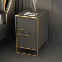 Italian Light Luxury Bedside Cabinet Simple Modern Mini Bedroom Small Storage Ultra Narrow 30cm Bedside Storage Cabinet