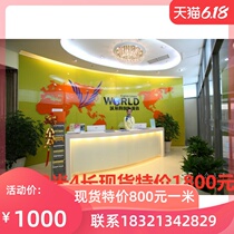  Wuhan factory direct sales Kindergarten early education center front desk desk reception desk Training school front desk customized spot