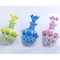 DIY handmade beaded drawings electronic layout paper perfume bottle BJ028 Japanese walking map