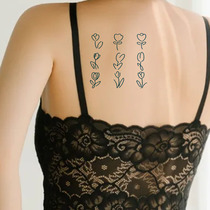 Flower tattoo stickers not halo color juice juice flower arm tattoo stickers can not be removed tattoo stickers can last for 2 weeks tattoo