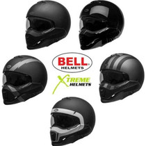 American BELL Retro Scorpion Harei Motorcycle Rider Bulozer Helmet Combo Full Armor 3 4 Helmets