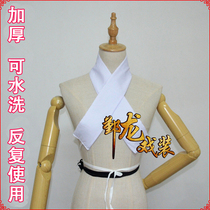 Yinlong Drama Peking Opera Opera Hanfu Xiaosheng Xiaodan fake collar bottom collar collar white collar collar collars
