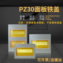 PZ30 distribution box panel iron cover plate light and dark packing cover 10 12 15 18 20 loop single double row and three rows