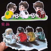 Car door scratches car stickers scratches door side doors creative cover cartoon car stickers scratches flower signs