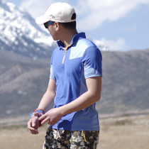 (Special clearance) Outdoor quick-drying clothes mens quick-drying short-sleeved T-shirt elastic sports mountaineering sweat-absorbing clothes